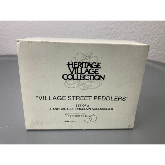 Dept 56 Heritage Village Street Peddlers Accessory #5804-1 - Picture 3 of 3